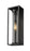 1 Light Outdoor Wall Light | 584B-BK