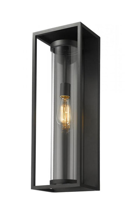 1 Light Outdoor Wall Light | 584B-BK