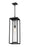 1 Light Outdoor Chain Mount Ceiling Fixture | 584CHB-BK