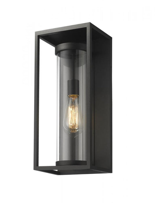 1 Light Outdoor Wall Light | 584M-BK