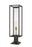 1 Light Outdoor Pier Mounted Fixture | 584PHBR-533PM-DBZ