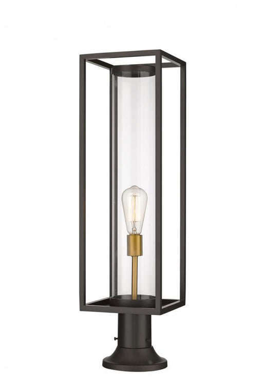 1 Light Outdoor Pier Mounted Fixture | 584PHBR-553PM-DBZ