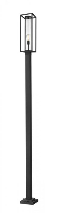 1 Light Outdoor Post Mounted Fixture | 584PHBS-536P-BK