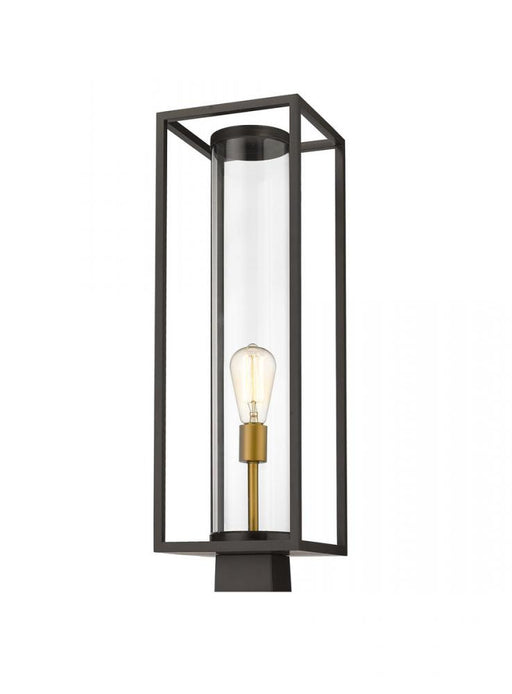 1 Light Outdoor Post Mount Fixture | 584PHBS-DBZ-OBS