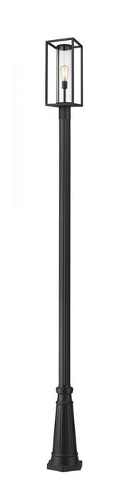 1 Light Outdoor Post Mounted Fixture | 584PHMR-519P-BK