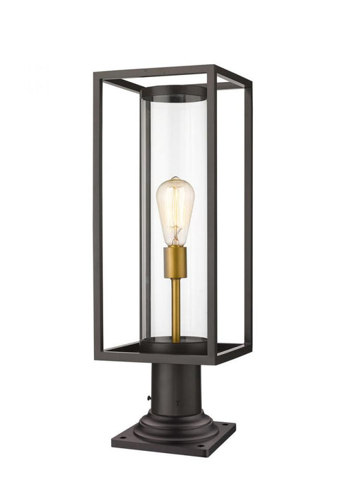 1 Light Outdoor Pier Mounted Fixture | 584PHMR-533PM-DBZ