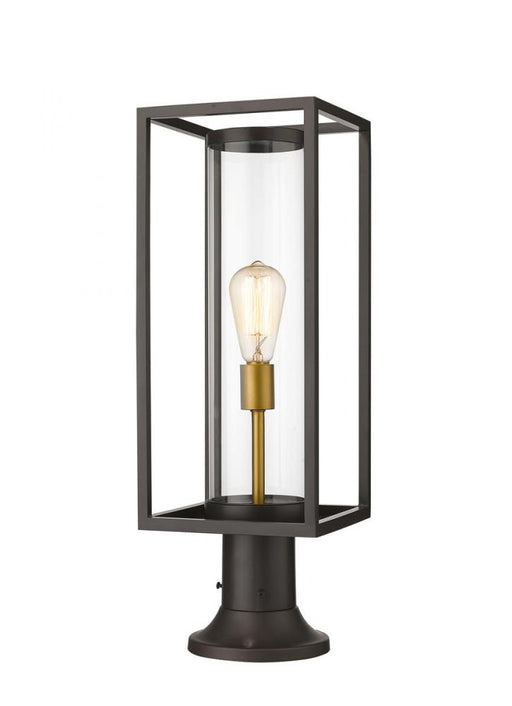 1 Light Outdoor Pier Mounted Fixture | 584PHMR-553PM-DBZ