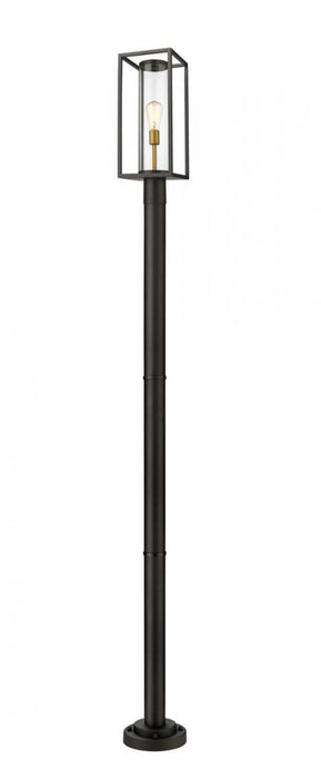 1 Light Outdoor Post Mounted Fixture | 584PHMR-567P-DBZ