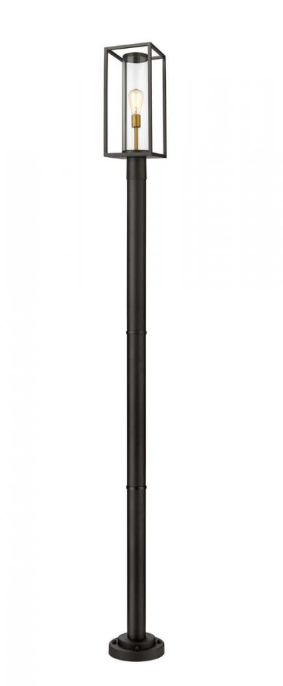 1 Light Outdoor Post Mounted Fixture | 584PHMR-567P-DBZ