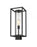 1 Light Outdoor Post Mount Fixture | 584PHMS-BK