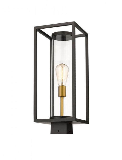 1 Light Outdoor Post Mount Fixture | 584PHMS-DBZ-OBS