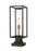 1 Light Outdoor Pier Mounted Fixture | 584PHMS-SQPM-DBZ