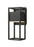 1 Light Outdoor Wall Light | 585S-BK-LED