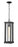 1 Light Outdoor Chain Mount Ceiling Fixture | 586CHB-BK