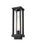 1 Light Outdoor Post Mount Fixture | 586PHMS-BK