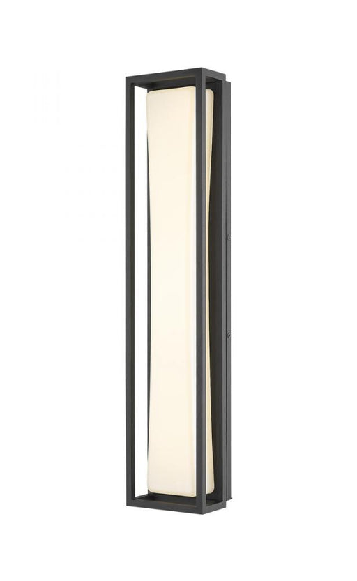 1 Light Outdoor Wall Light | 587M-BK-LED