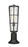 1 Light Outdoor Pier Mounted Fixture | 591PHB-553PM-BK