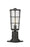 1 Light Outdoor Pier Mounted Fixture | 591PHM-533PM-BK