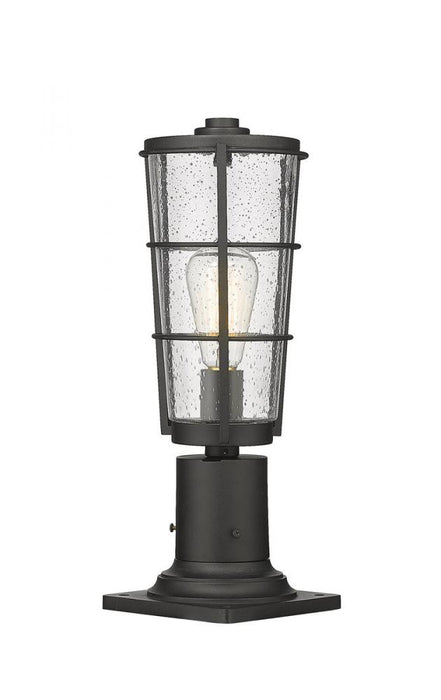 1 Light Outdoor Pier Mounted Fixture | 591PHM-533PM-BK