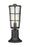 1 Light Outdoor Pier Mounted Fixture | 591PHM-553PM-BK