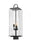 3 Light Outdoor Post Mount Fixture | 592PHBS-BK