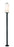 3 Light Outdoor Post Mounted Fixture | 593PHBR-567P-BK