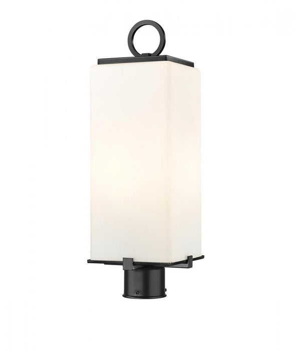 2 Light Outdoor Post Mount Fixture | 593PHMR-BK