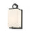 1 Light Outdoor Wall Light | 593S-BK