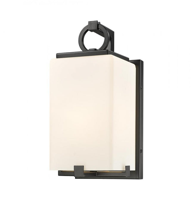 1 Light Outdoor Wall Light | 593S-BK