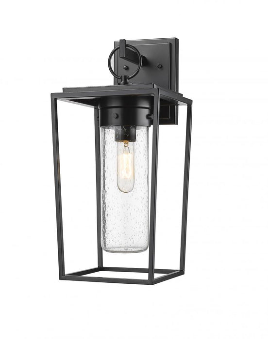 1 Light Outdoor Wall Light | 594M-BK
