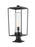 1 Light Outdoor Pier Mounted Fixture | 594PHBR-533PM-BK