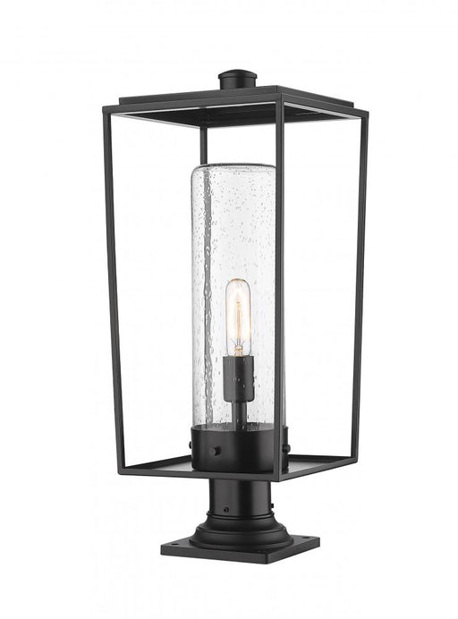 1 Light Outdoor Pier Mounted Fixture | 594PHBR-533PM-BK