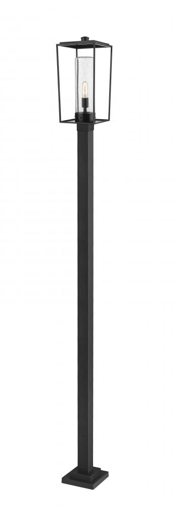 1 Light Outdoor Post Mounted Fixture | 594PHBS-536P-BK