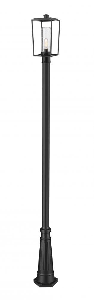 1 Light Outdoor Post Mounted Fixture | 594PHMR-519P-BK