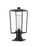 1 Light Outdoor Pier Mounted Fixture | 594PHMR-533PM-BK