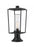 1 Light Outdoor Pier Mounted Fixture | 594PHMR-553PM-BK
