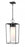 1 Light Outdoor Chain Mount Ceiling Fixture | 595CHB-BK