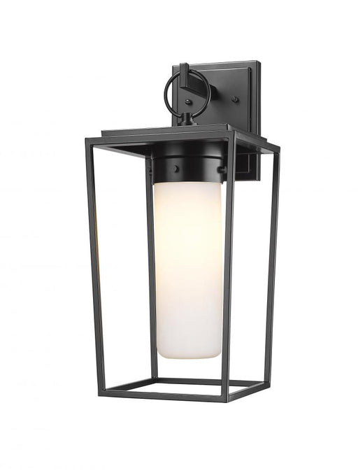 1 Light Outdoor Wall Light | 595M-BK