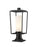 1 Light Outdoor Pier Mounted Fixture | 595PHMR-533PM-BK