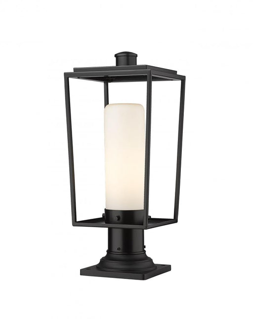 1 Light Outdoor Pier Mounted Fixture | 595PHMR-533PM-BK