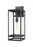 1 Light Outdoor Wall Light | 596B-BK