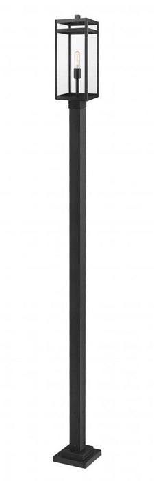 1 Light Outdoor Post Mounted Fixture | 596PHBS-536P-BK