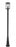 1 Light Outdoor Post Mounted Fixture | 596PHMR-519P-BK