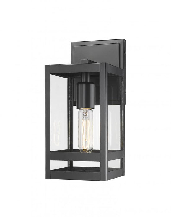 1 Light Outdoor Wall Light | 596S-BK