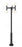 6 Light Outdoor Post Mount Fixture | 597MP6-5010P-BK