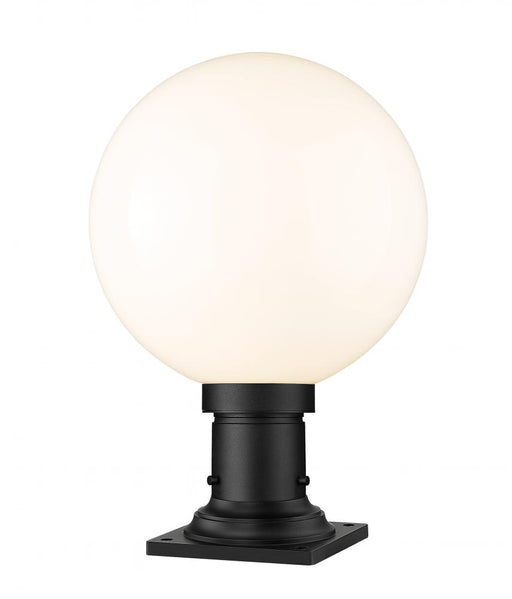 1 Light Outdoor Pier Mounted Fixture | 597PHB-533PM-BK