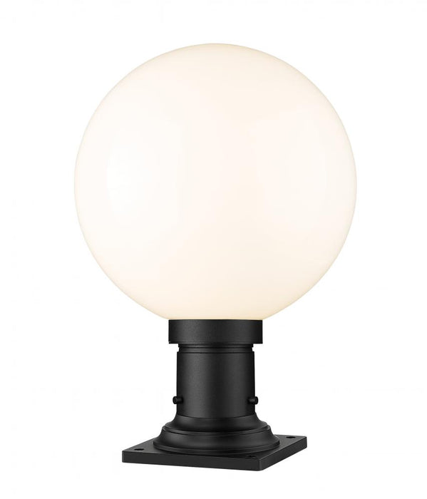 1 Light Outdoor Pier Mounted Fixture | 597PHB-533PM-BK