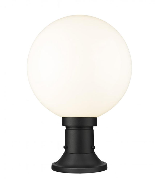 1 Light Outdoor Pier Mounted Fixture | 597PHB-553PM-BK