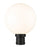 1 Light Outdoor Post Mount Fixture | 597PHB-BK