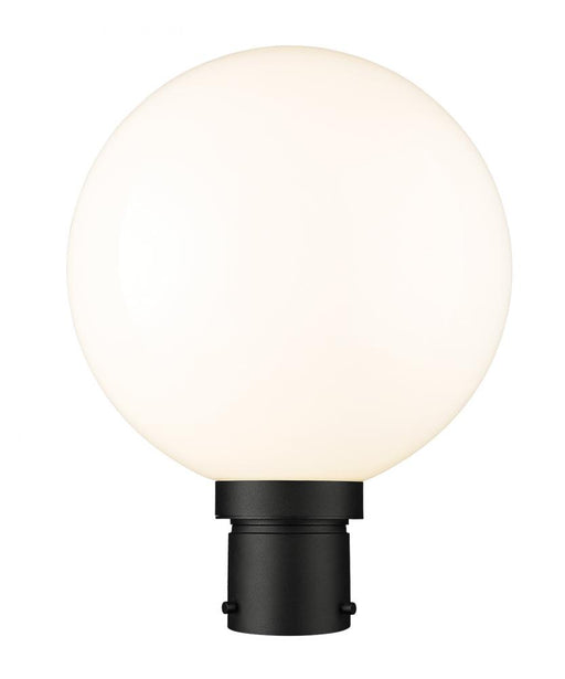 1 Light Outdoor Post Mount Fixture | 597PHB-BK